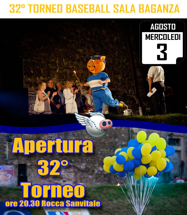 QUESTA SERA SI APRE IL 32° TORNEO DI SALA BAGANZA