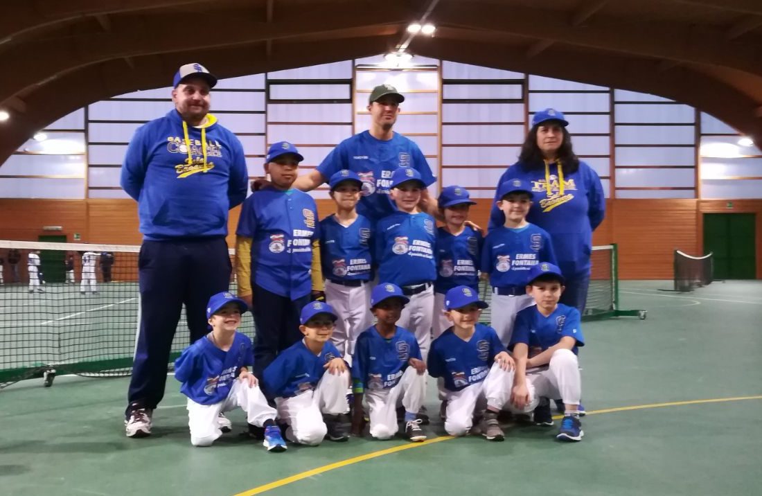 HA RIPRESO IL CAMPIONATO INVERNALE DI MINIBASEBALL