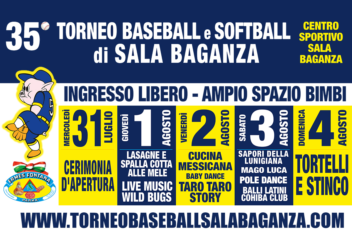 TORNEO: ECCO GLI EVENTI 2019