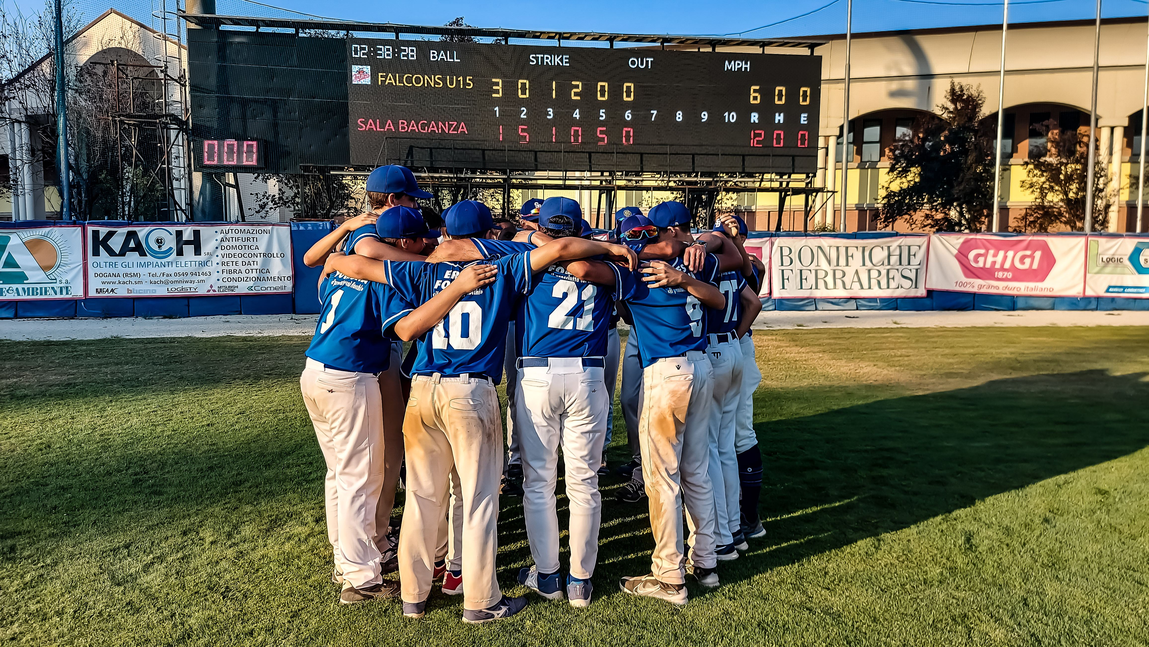 Gli U15 campioni regionali (e di San Marino)