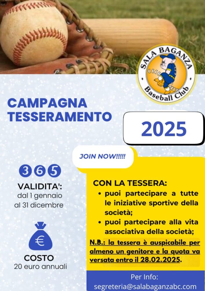 Campagna Tesseramento 2025